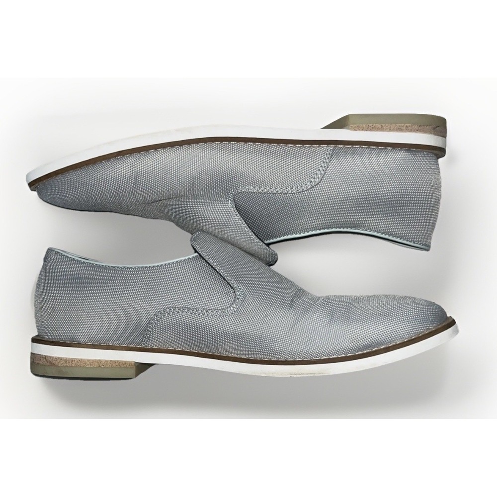 Calvin Klein Alfie Men's Gray Ballistic Loafer Dress Shoes Sz 8.5‎ - Picture 7 of 14